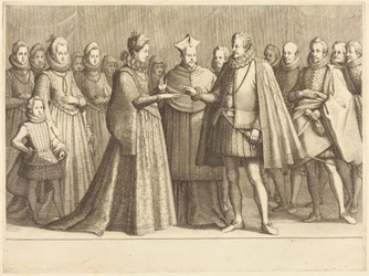 Die Hochzeit von Ferdinand und Christine von Lothringen