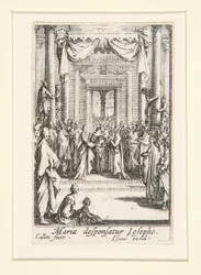 Die Hochzeit der Jungfrau, Nr. 4 aus Das Leben der Jungfrau