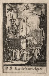 Das Martyrium der Apostel: Der heilige Bartholomäus