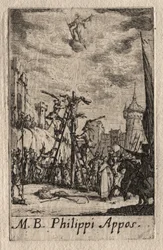 Das Martyrium der Apostel: St. Philippus