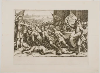 Die Wiedereinschiffung der Truppen, aus der Serie „Das Leben Ferdinando de