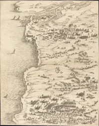 Die Belagerung von La Rochelle [Tafel 5 von 16; Set umfasst 1952.8.97-112]