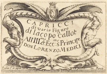 Titelseite für "The Capricci"