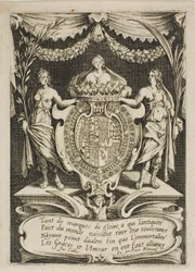 Titelseite, aus Kampf an der Barriere