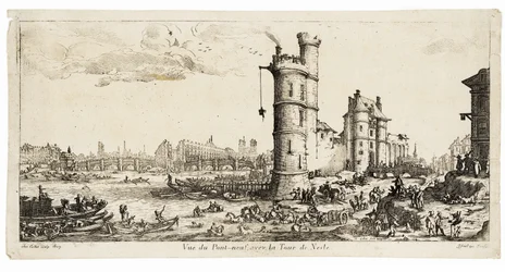 Ansicht der Pont Neuf und der Tour de Nesle