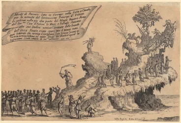 Wagen des Montparnass, Blatt 2 der Folge "Krieg der Schönheit"