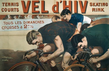 Rennen jeden Sonntag, Plakatwerbung für das Vel d