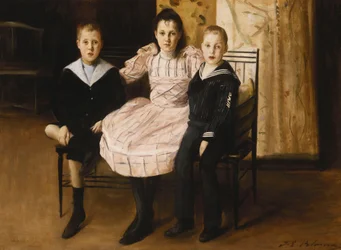 Henry Bernstein und seine Geschwister, 1892