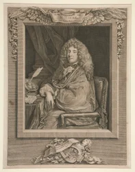 Porträt von Molière