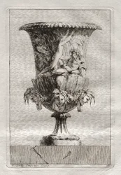 Suite von Vasen: Platte 17, 1746