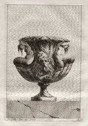 Suite von Vasen: Platte 18, 1746