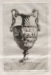 Suite von Vasen: Platte 23, 1746