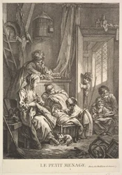 Der kleine Haushalt, Mitte bis Ende des 18. Jahrhunderts