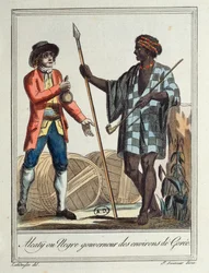 Schwarzer Gouverneur des Gorée-Distrikts, 1796
