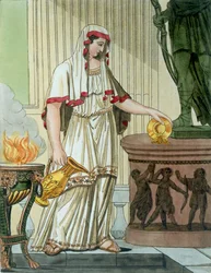 Vestalin, Illustration aus 