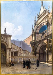 Die Riesentreppe in Venedig