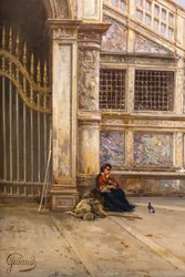 Die Riesentreppe in Venedig