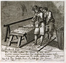 Illustration von Fabeln von Jean de La Fontaine (Gravur)