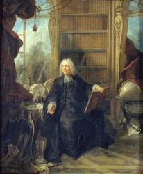 Porträt von Jean-Antoine Nollet 1700-1770, um 1740