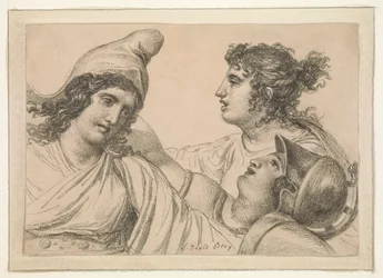 Komposition mit drei Figuren