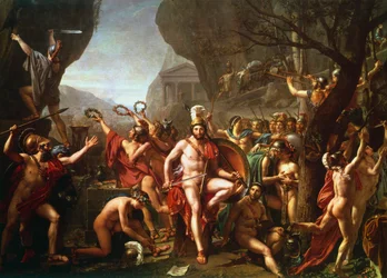 Leonidas bei den Thermopylen
