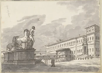 Monte Cavallo mit den Pferdebändigern