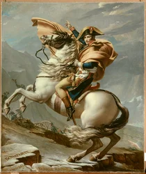 Napoleon überquert die Alpen
