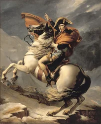 Napoleon überquert die Alpen