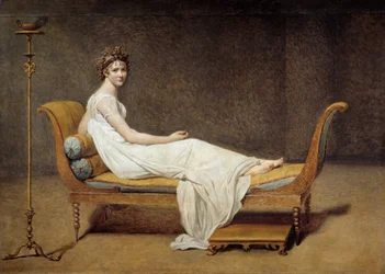 Porträt der Madame Récamier (1777-1849), Jeanne Françoise, genannt Juliette
