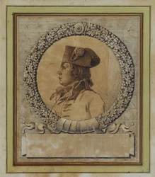 Porträt von Philippe-François-Joseph Le Bas 1762-1794, um 1793