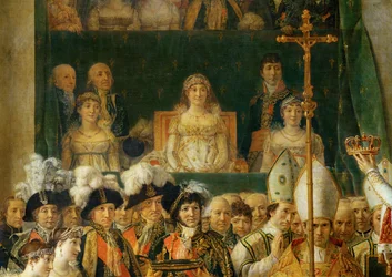 Krönung Napoleons in Notre-Dame …