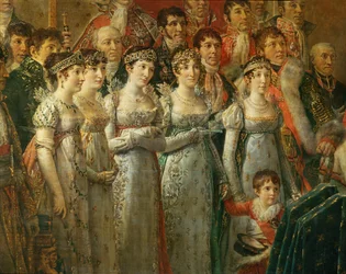 Krönung Napoleons in Notre-Dame …
