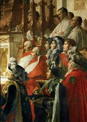 Die Krönung von Kaiser Napoleon I. Bonaparte
