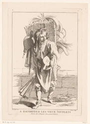 Verkäufer von Blasebälgen (Straßenverkäufer von Paris)