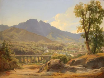 Landschaft: Villa Casa in Neapel