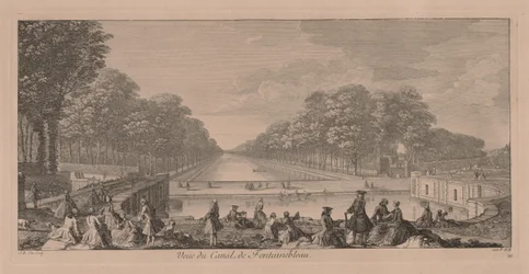 Der Kanal in Fontainebleau