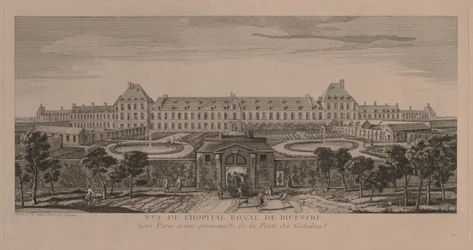 Das Königliche Krankenhaus von Bicestre