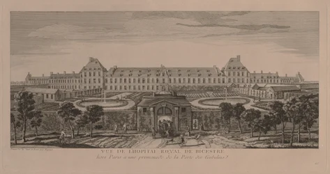 Das königliche Krankenhaus von Bicestre