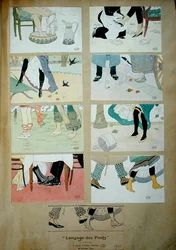 Postkarte darstellend 