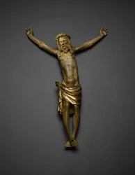 Corpus Christi vom Altarbild der Kreuzigung, 1391-99