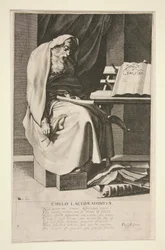 Chilo Lacedaemonius, Nr. 3 aus der Serie Die sieben Weisen von Griechenland