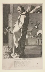 Pittacus Mytilenaeus, Nr. 4 aus der Serie Die sieben Weisen von Griechenland