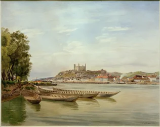 Blick auf Pressburg