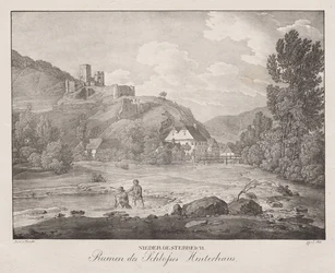 Niederösterreich, Ruinen des Schlosses Hinterhaus