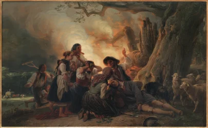 Der vom Blitz erschlagene Schäfer