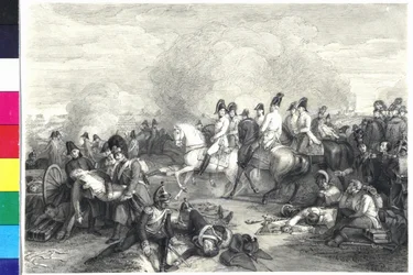 Erzherzog Karl von Österreich in der Schlacht bei Aspern