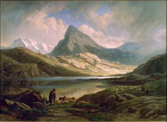 Bernina und Lago Bianco
