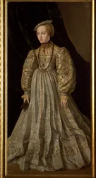 Porträt von Anna von Österreich (oder Anna von Habsburg)