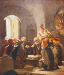 Heiliges Land: Abendessen unter den Fellahheen