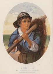 Ein Fischerjunge